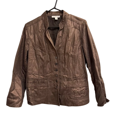 Coldwater creek Womens  Size 12 Brown/Copper Jacket