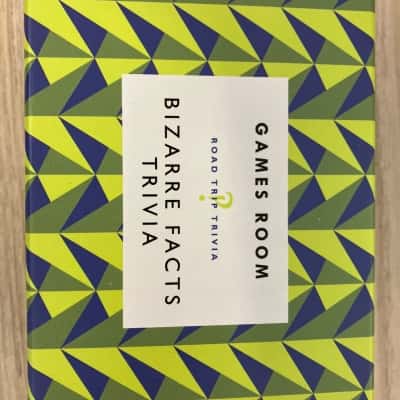 Games room road trip trivia cards - Bizarre facts trivia 