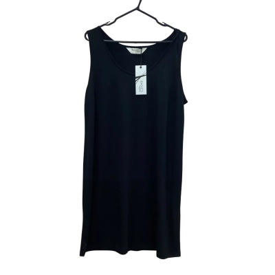 Basics by Taking Shape Womens Size M Black Luna Base Slip Body Dress
