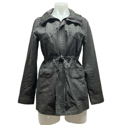 Jag Womens 100% Cotton Shell Size 8 Anorak Grey 
