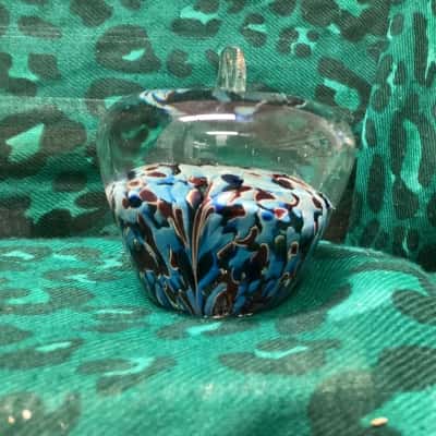 Vintage Adrian Sankey Glass Paperweight 