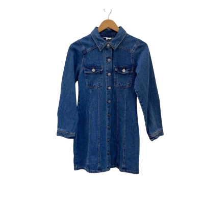 Seed Kids  Size 12 Dress Blue Denim
