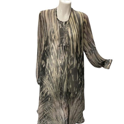 Kate Brooke Womens  One Size Free Size Dress Grey / Multicoloured 