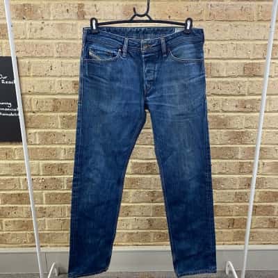 Diesel Mens regular slim jeans Size 32 / 33 