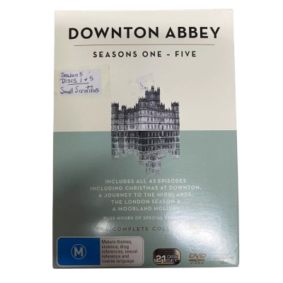 Downton Abbey Seasons 1 - 5 DVD Set