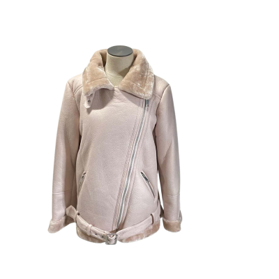 F+F Pink Lined Coat Size UK 14