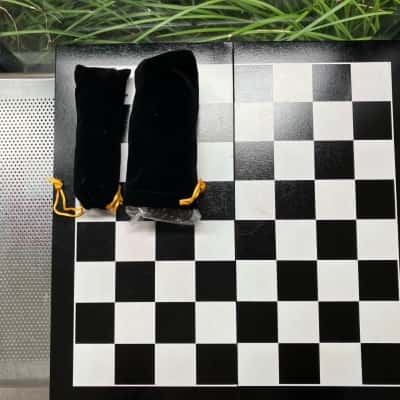Portable Chess and Checkers Board