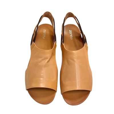 Zensu Kelsey Women's Size 11 Camel Leather Sandals