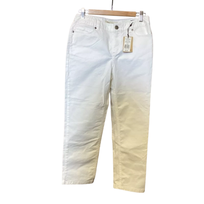 Sportscraft Womens  Size 8 Cropped Pants White 
