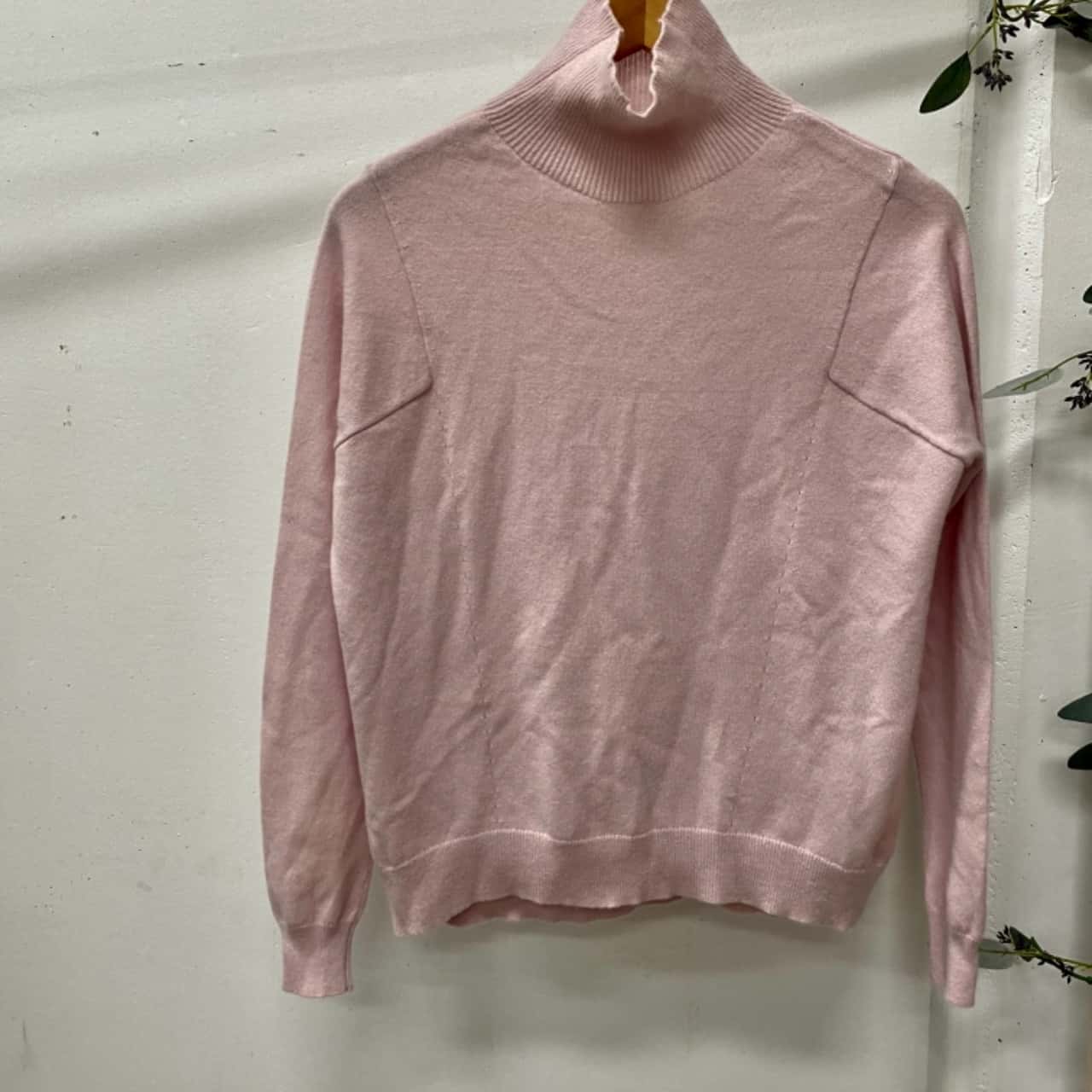 fluffy cropped jumper