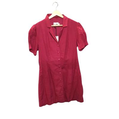 Calli Womens  Size 14 Short Sleeve Pink Dress