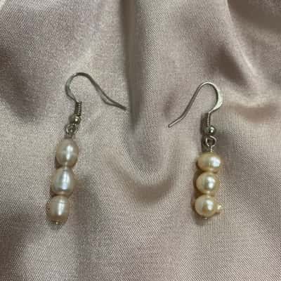  Womens Baroque Pearl Earrings
