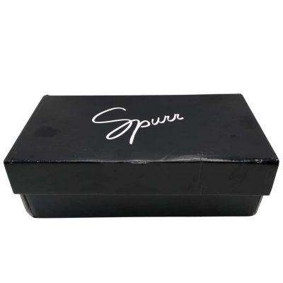 BNWT SPURR Womens  Size 7 Black  Brae Heels 