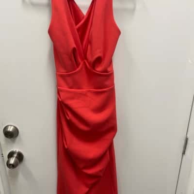 Sheike Womens  Size 10 Sleeveless Dress  Red 