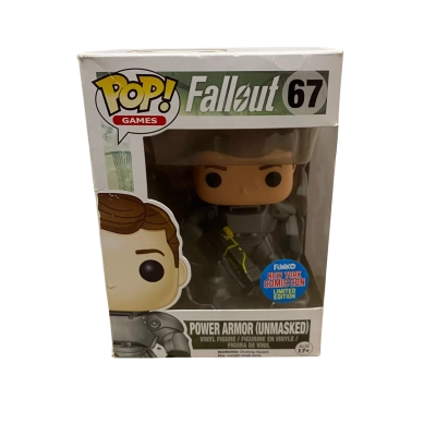 Funko Pop Vinyl - 67 - Power Armor (Unmasked) - Comic Con exclusive