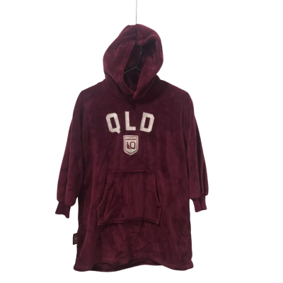 Kids QLD MAROONS OODIE Size 7-10