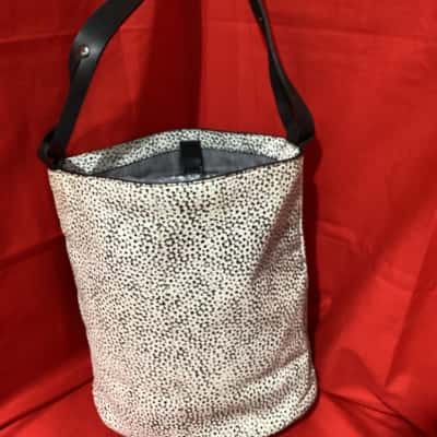 ELK The Label Speckled Leather Bucket Bag - Brand New