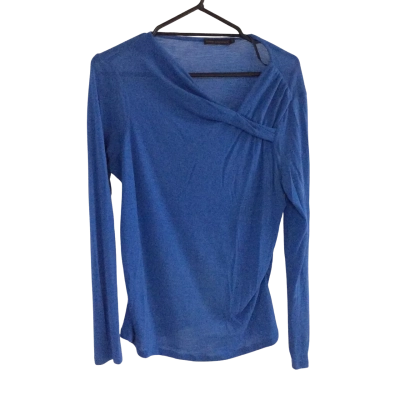 David Lawrence Womens  Size XL Long Sleeve Top Blue 