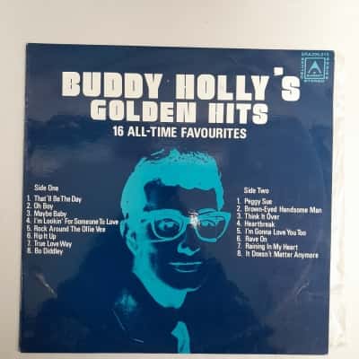 Buddy Holly's Golden Hits 16 all-time favourites Vinyl Summit record