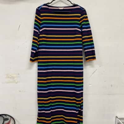 Gorman Womens  Size 10 Casual Dress Striped 