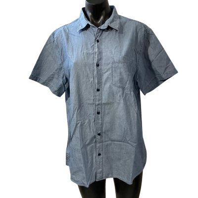 Country Road Womens  Size L Short Sleeve Shirt Blue 