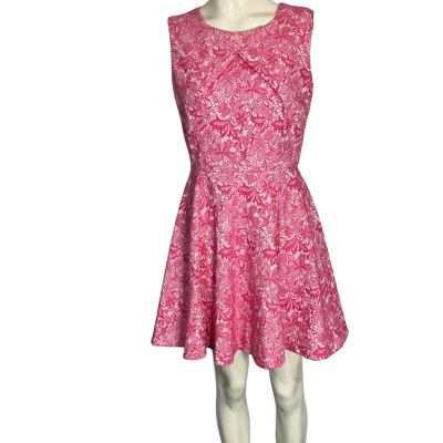 Sass Womens Sleeveless Dress  Pink  / White 