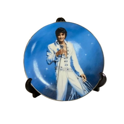 Elvis Presley ‘King of Las Vegas’ 1991 Delphi Collectors Plate 