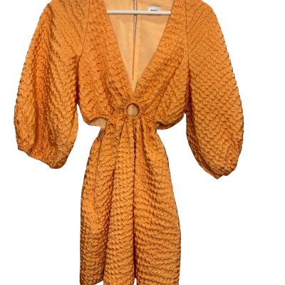 Sheike Womens  Size 6 Mini Dress Orange 