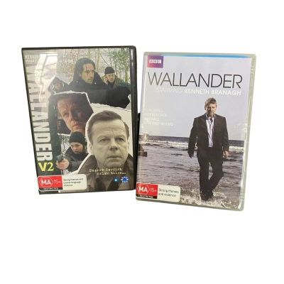 Wallander DVDs x 2 Bundle