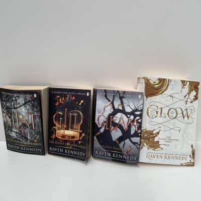 Raven Kennedy plated prisoner books x4