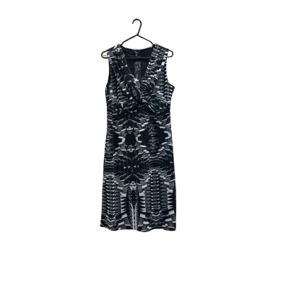 Teaberry Womens Black/White Print Dress Size 14 RRP $100