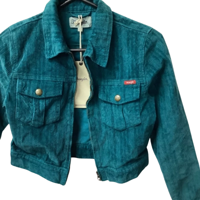 Wrangler Womens  Size 6 Bomber Jacket Green B