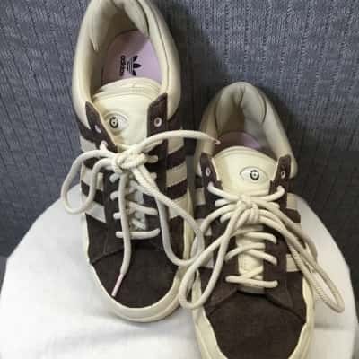 Adidas Campus X Bad Bunny  Womens  Size 7 Sneakers Beige / Brown / Off White 