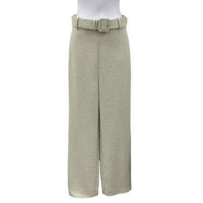 Kookai Womens  Size 36 High Waisted Pants Green 