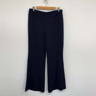 Veronika Maine Navy Blue Office Pants Size 12 