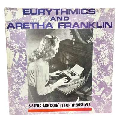 Eurythmics And Aretha Franklin- Sisters are doing it for themselves Vinyl LP Record 