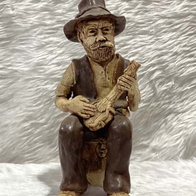 Handcrafted Pottery Jolly Swagman 