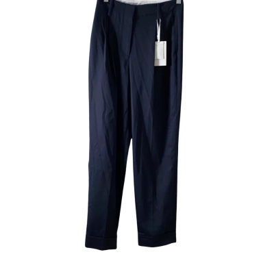 Tommy Hilfiger Womens Size 4 Straight Leg Pants / Suit Pants Navy Blue 