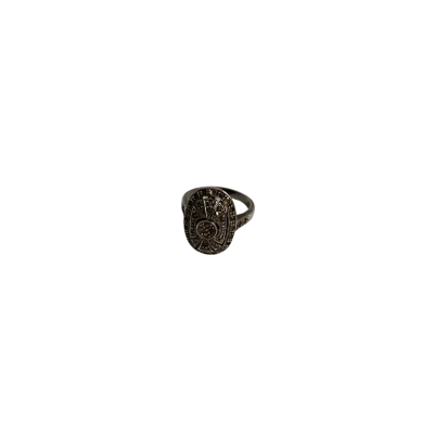 Womens 925 Sterling Silver Marcasite Ring 