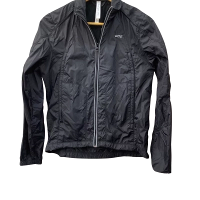 Lorna Jane Active Womens  Size XS Black zip up windbreaker 