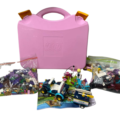 Pink Lego case and sets Lot #2 