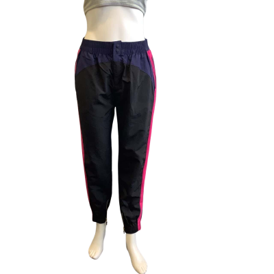 Jaggad Women's Size S Track Pants Black, Pink & Purple 