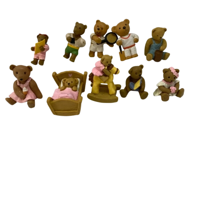 MEG Teddy in My Pocket Collection x 10 items