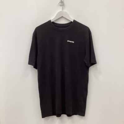 Patagonia Logo T-shirt Black - Size L 