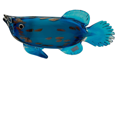 Blue Fish Figure