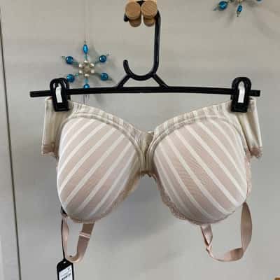 City Chic Womens FIFI CT BRA LATTE Size 18 E