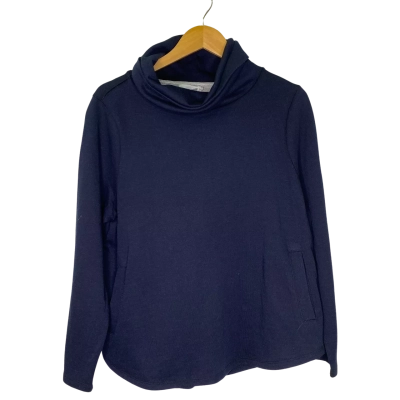 Regatta Womens  Size 12 Turtleneck Jumper Navy Blue 