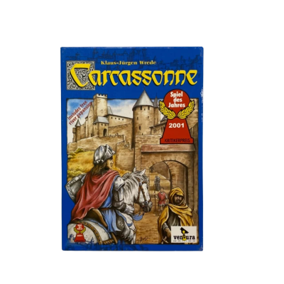 Carcassonne Board Game With River Expansion Game 