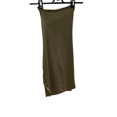 Zachary Womens  Size M Halter Neck Top Olive RRP $139.95