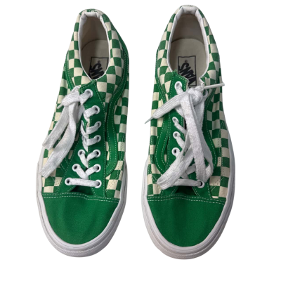 Vans Mens  UK Size 10 Checked / Green 